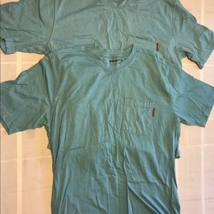 Pair of Wolverine work shirts